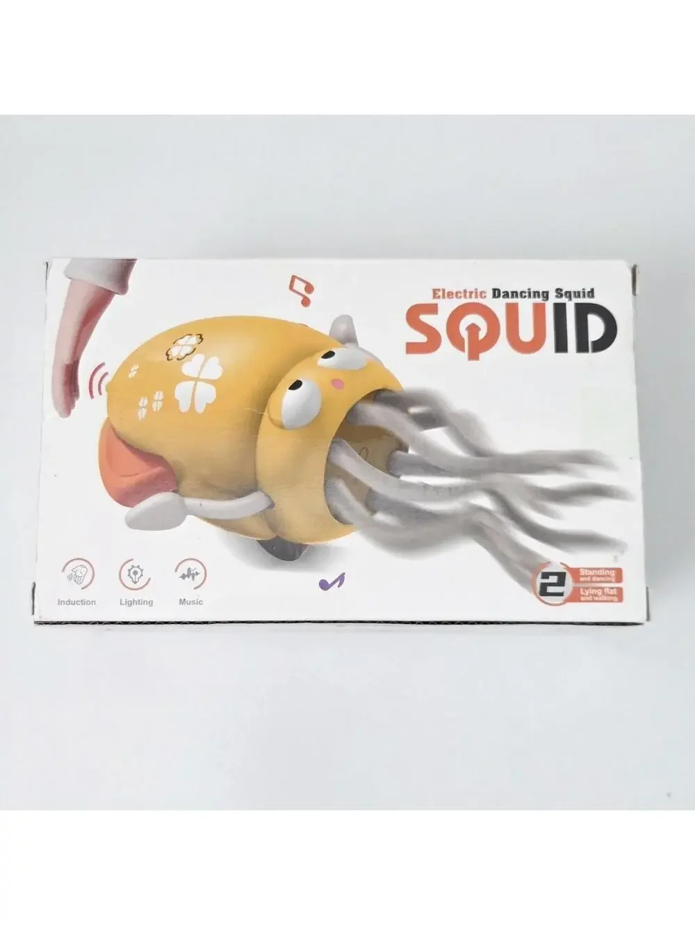 Pink Electric Dancing Squid Toy